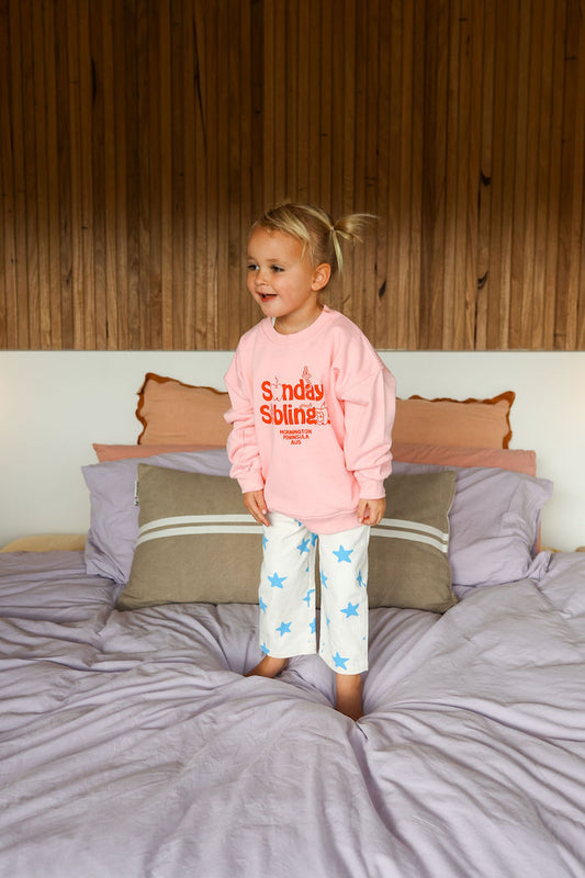 Sunday Siblings - Doc Sweater Pink