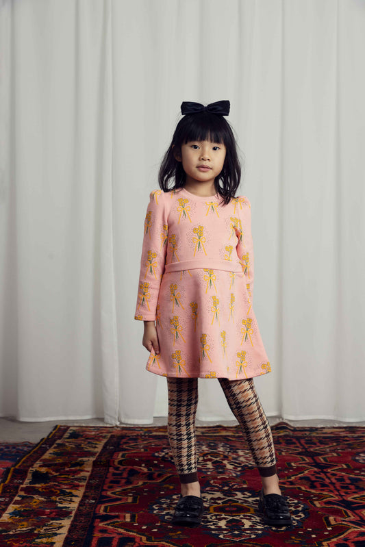 Kids Clothes, Mini Rodini Flower Dress Front
