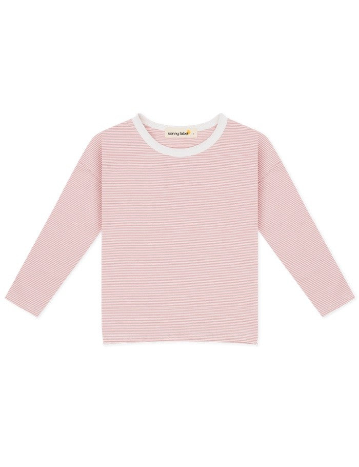 Sonny Label - Stripe Long Sleeve Tee Pink