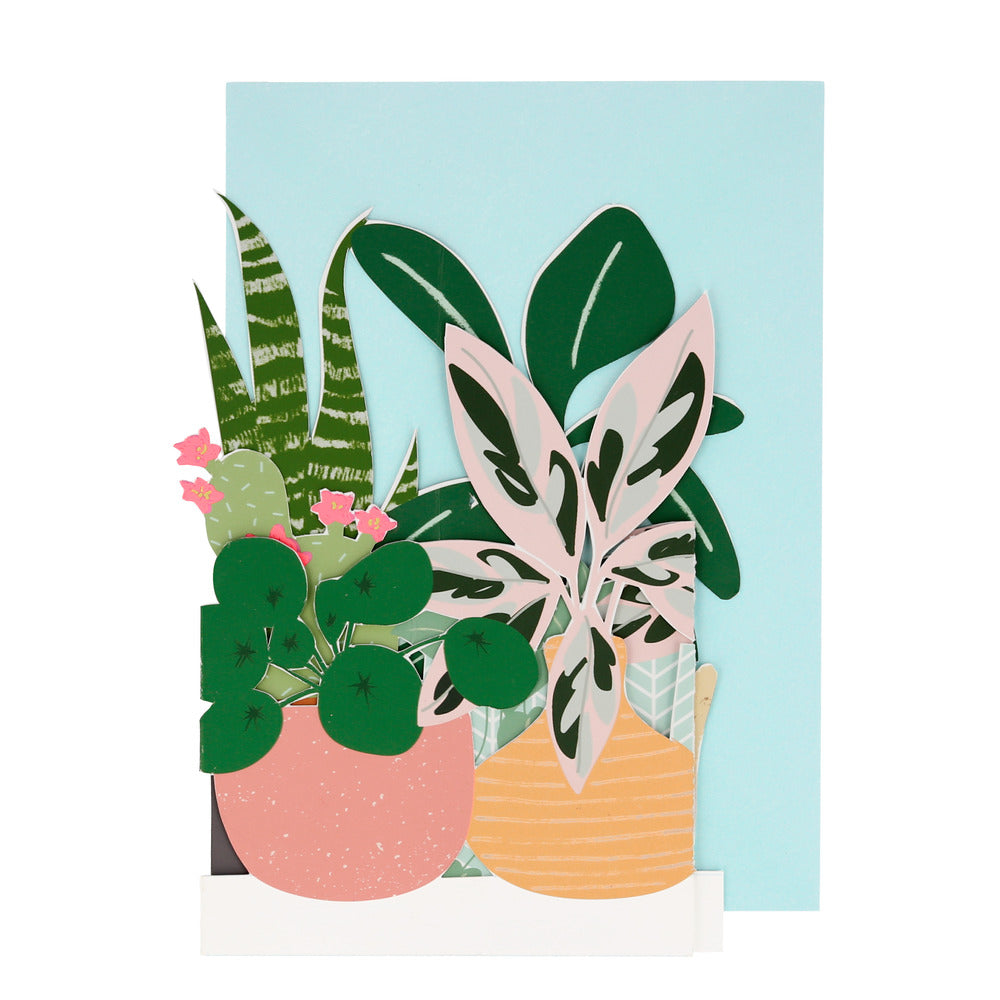 Potted Plants Card