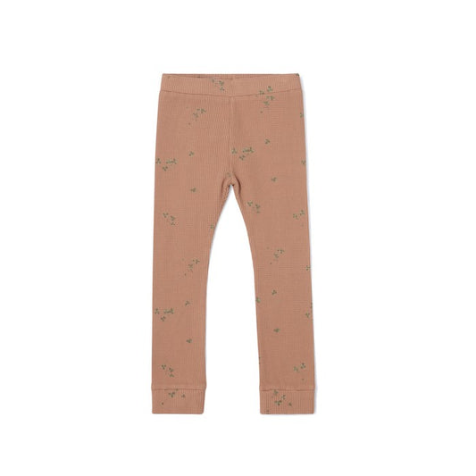 Garbo & Friends | Sorrel Chestnut Leggings Waffle Size 3-4