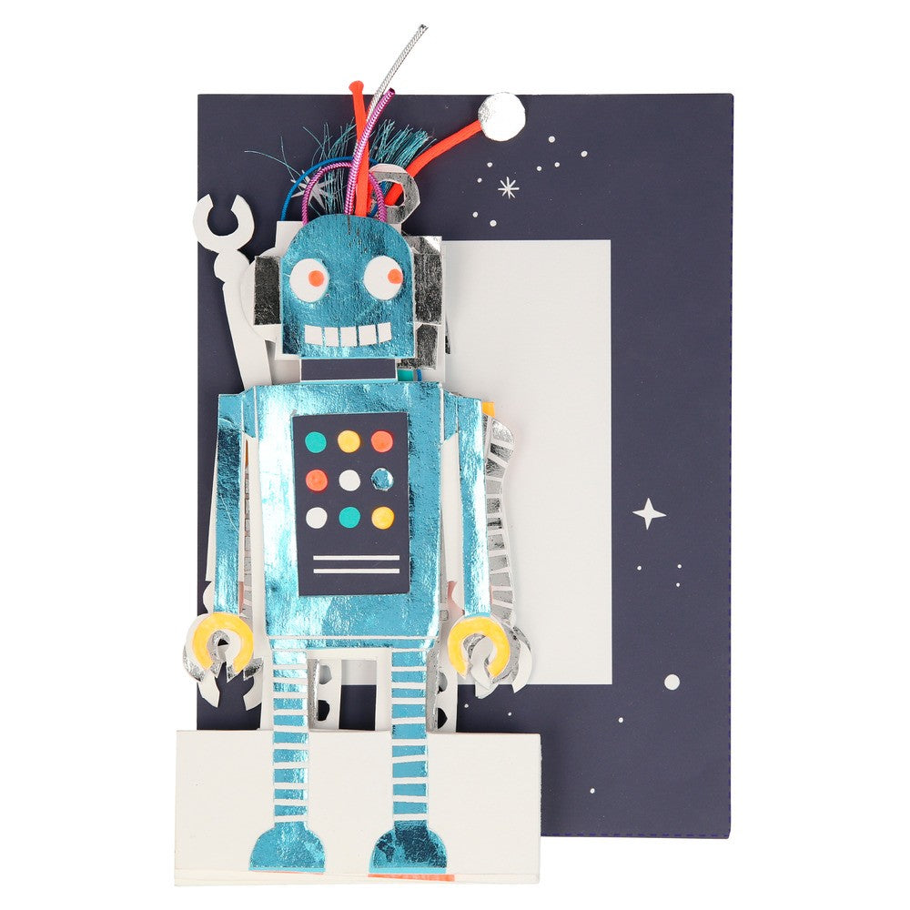 Robots Birthday Card