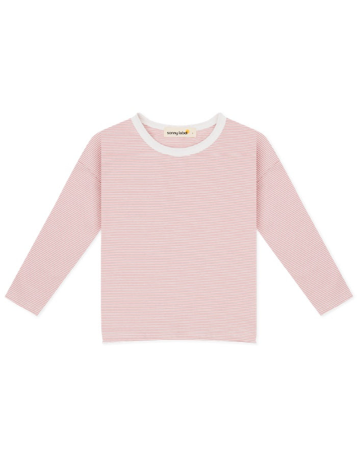 Sonny Label - Stripe Long Sleeve Tee Pink