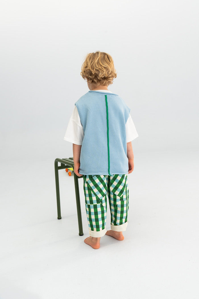 Sonny Label - Comfy Knit Vest Blue